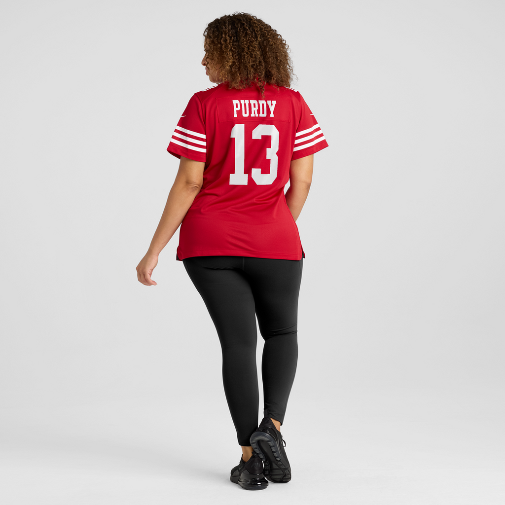 Brock Purdy San Francisco 49ers Women's 80th Anniversary Game Jersey - Scarlet