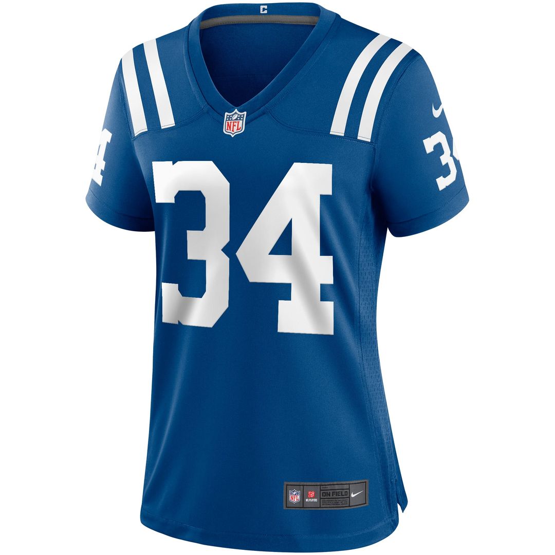 Joe Perry Indianapolis Colts Women's Game Retired Player Jersey - Royal