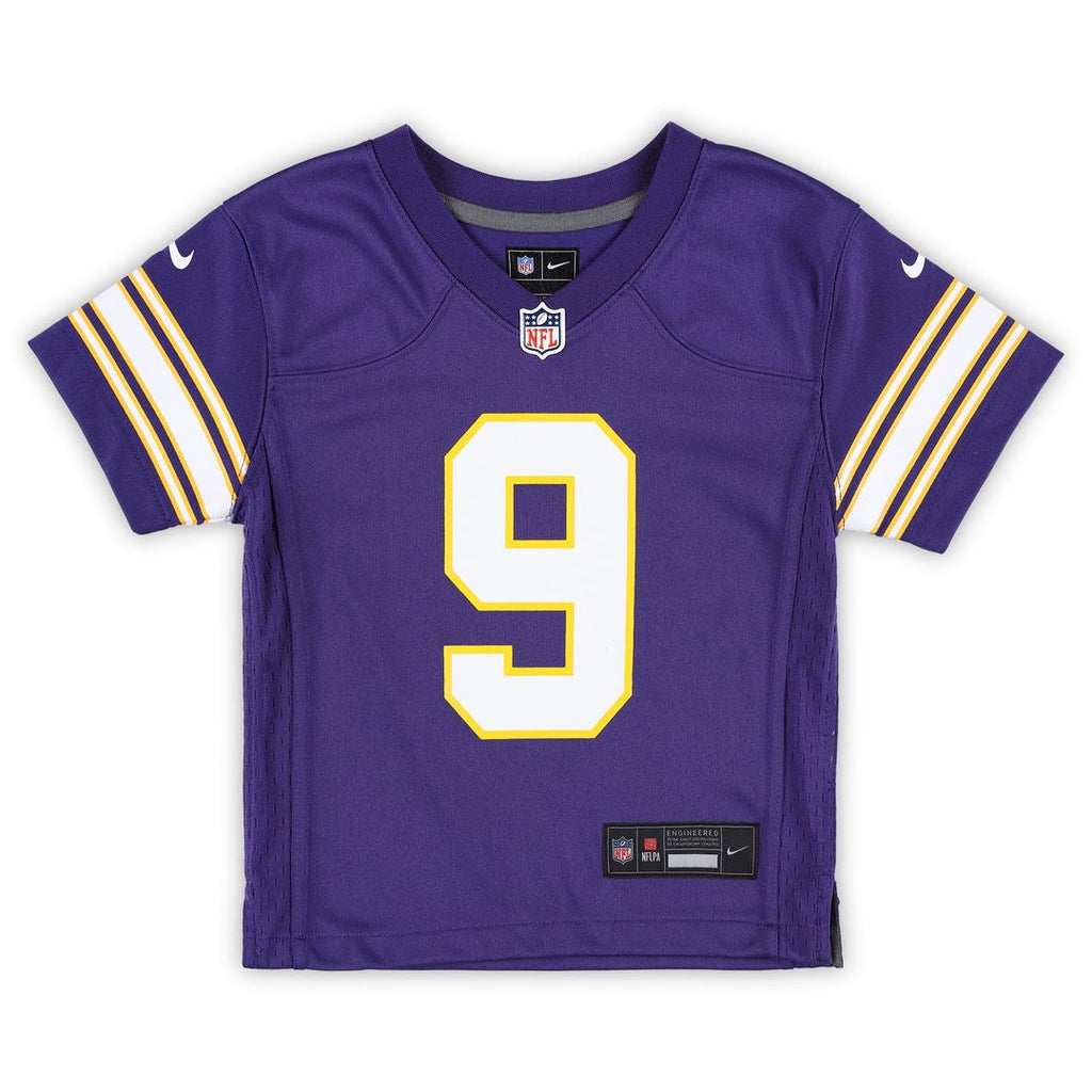 J.J. McCarthy Minnesota Vikings Toddler Classic Player Game Jersey - Purple