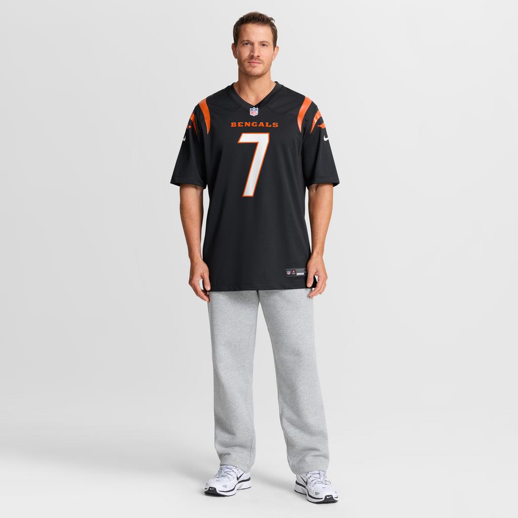 Boomer Esiason Cincinnati Bengals Retired Player Jersey - Black
