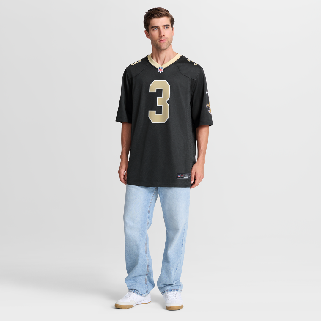 Travis Etienne Jr New Orleans Saints Youth Game Jersey - Black