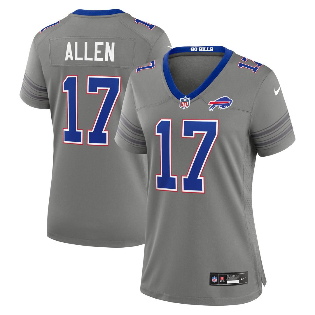 Josh Allen Buffalo Bills Women's White Game Jersey - White