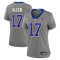 Josh Allen Buffalo Bills Women's Nickel City Game Jersey - Gray