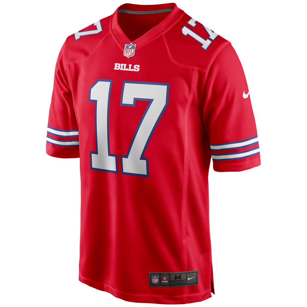 Josh Allen Buffalo Bills White Game Player Jersey - White