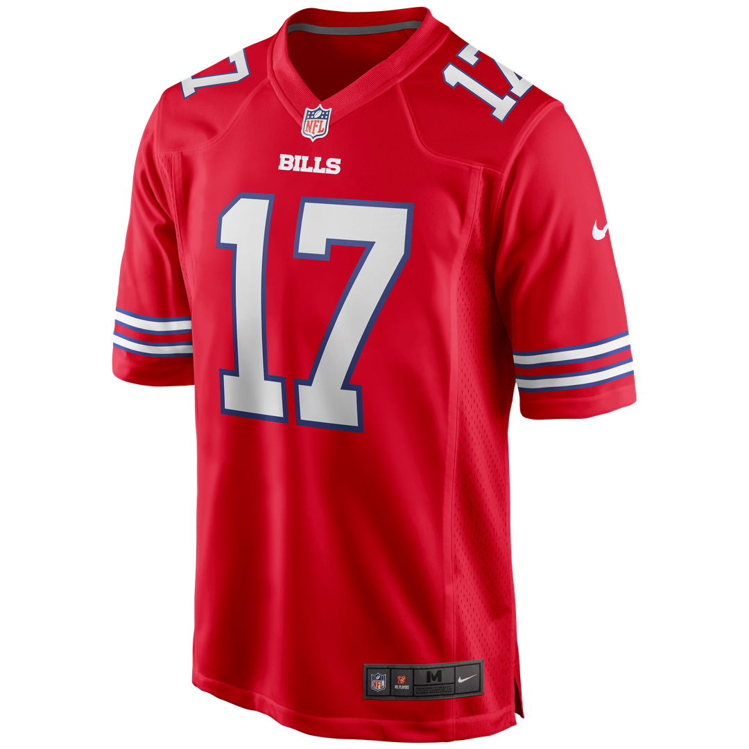 Josh Allen Buffalo Bills White Game Player Jersey - White