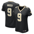 Drew Brees New Orleans Saints Women's Team Game Jersey - Black