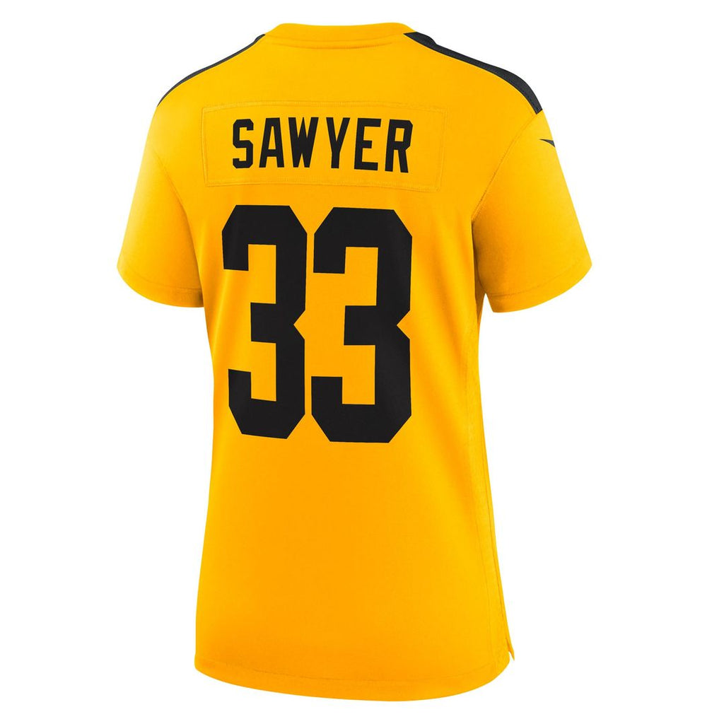 Jack Sawyer Pittsburgh Steelers Women's Team Game Jersey - Black