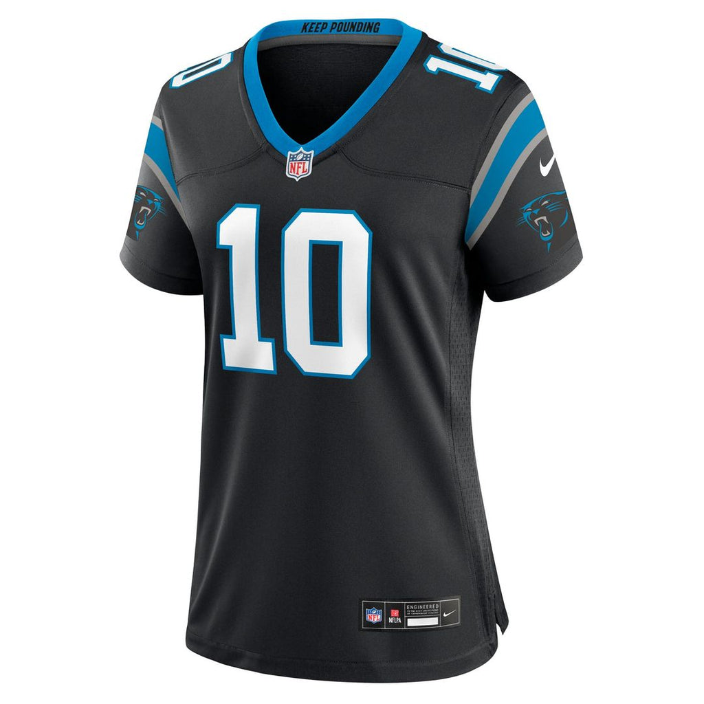 Ryan Fitzgerald Carolina Panthers Women's Team Game Jersey - Black