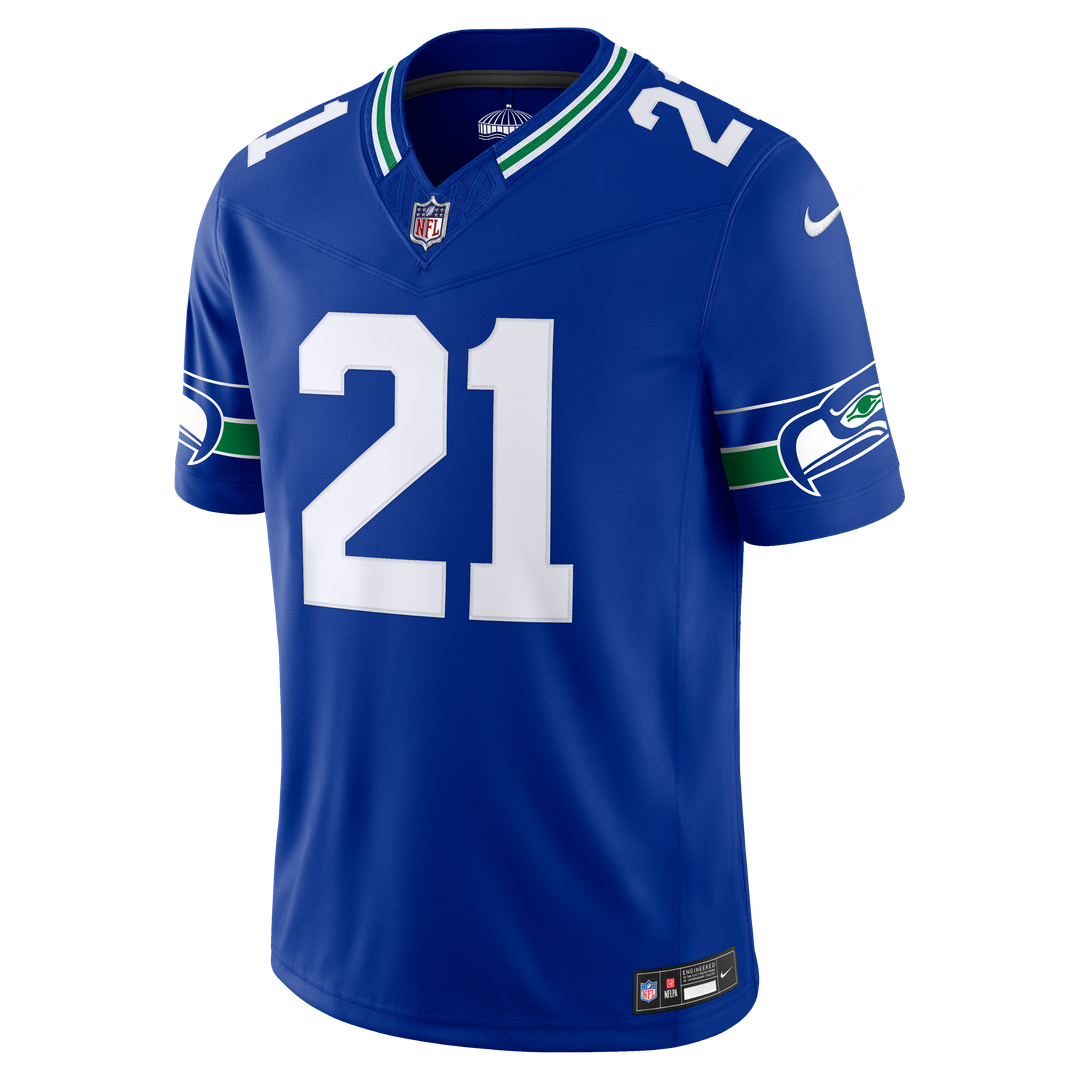 Devon Witherspoon Seattle Seahawks Team Vapor F.U.S.E. Stitched Limited Jersey - College Navy