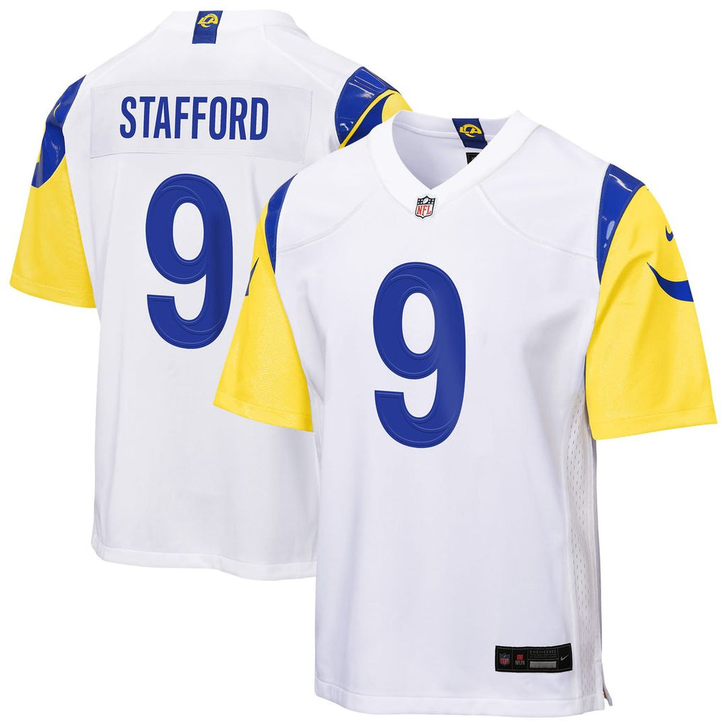 Matthew Stafford Los Angeles Rams Youth Game Jersey - White