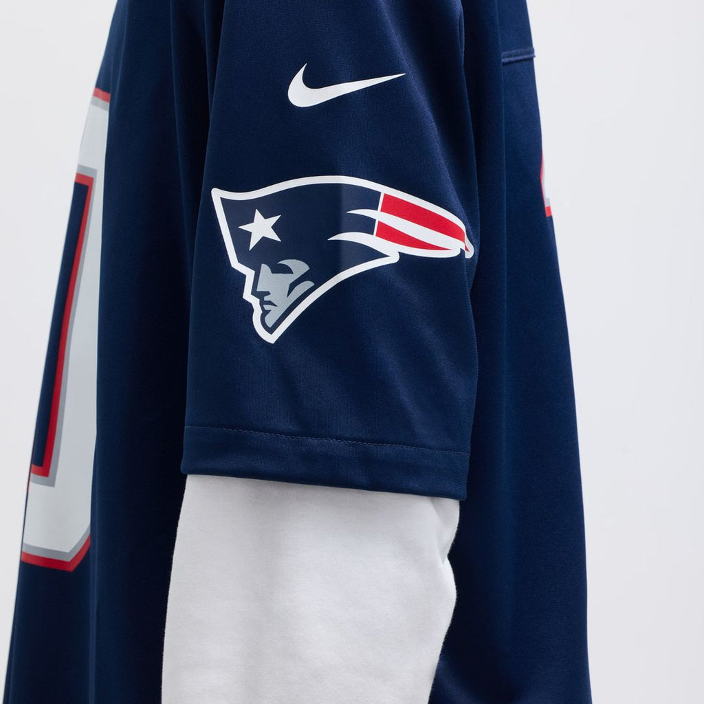 Drake Maye New England Patriots Player Game Jersey - White