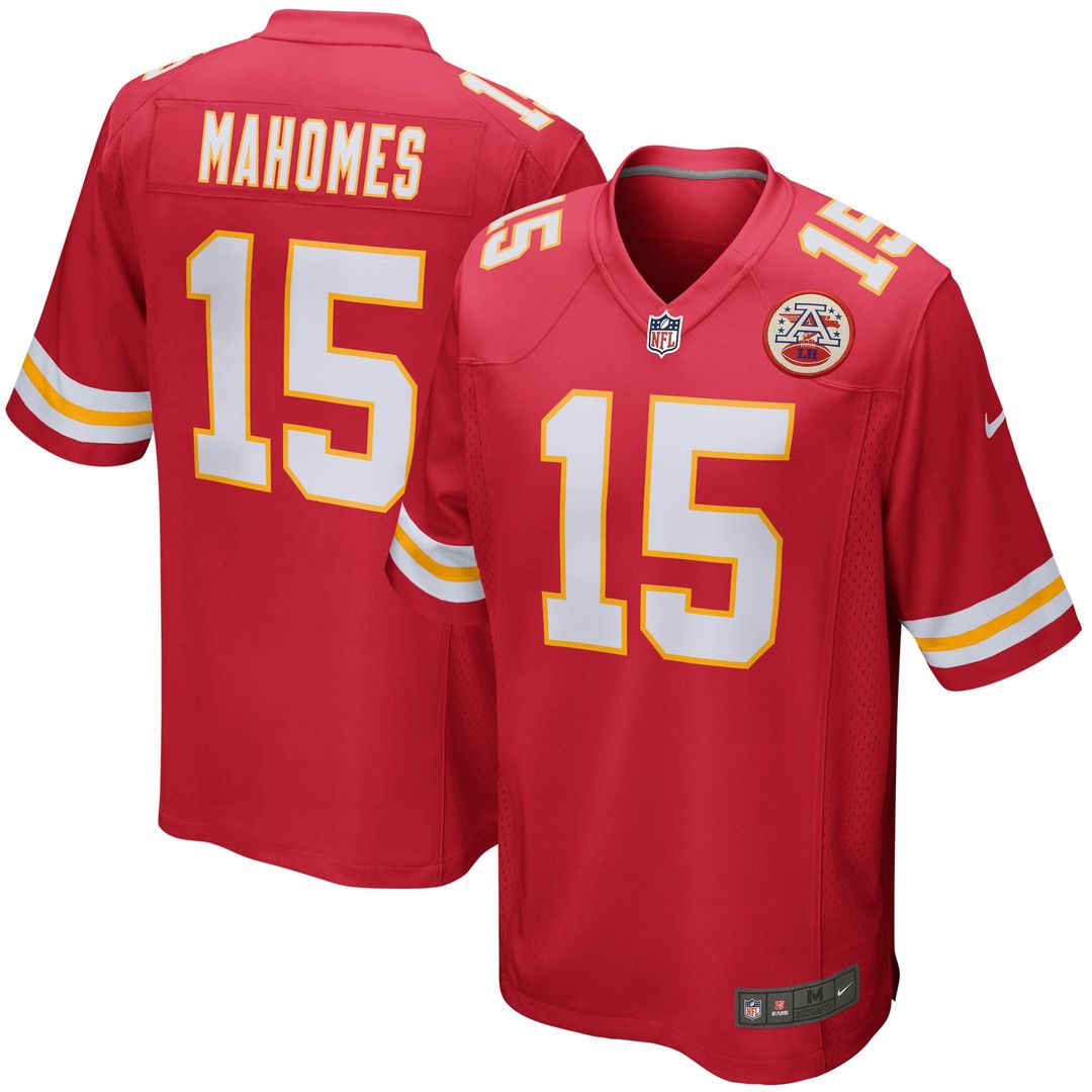 Patrick Mahomes Kansas City Chiefs Youth Game Jersey - Red