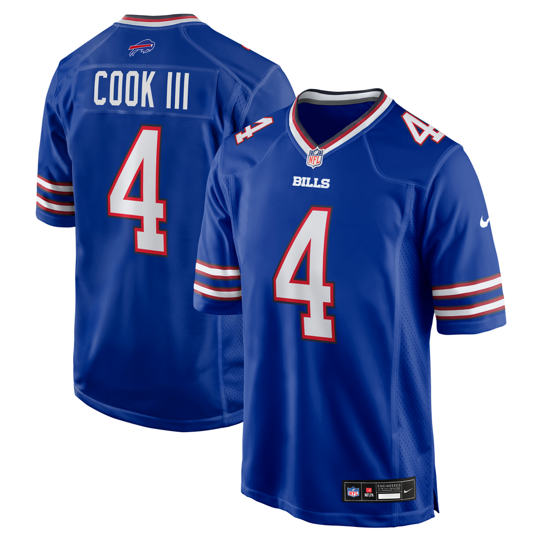 James Cook III Buffalo Bills Team Game Jersey - Royal