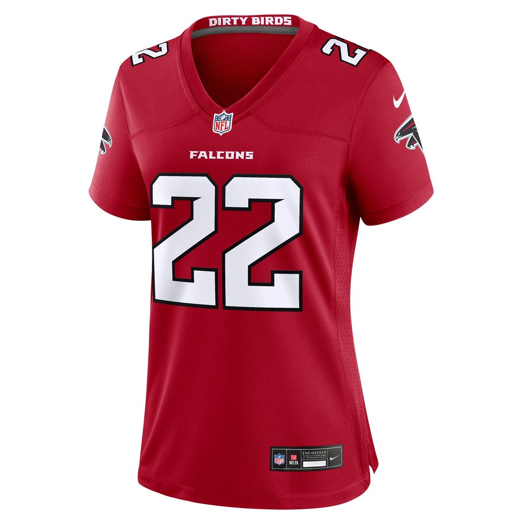 Yasir Abdullah Atlanta Falcons Women's Team Game Jersey - Red