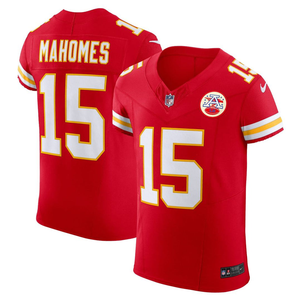 Patrick Mahomes Kansas City Chiefs Team Vapor F.U.S.E. Elite Jersey - Red