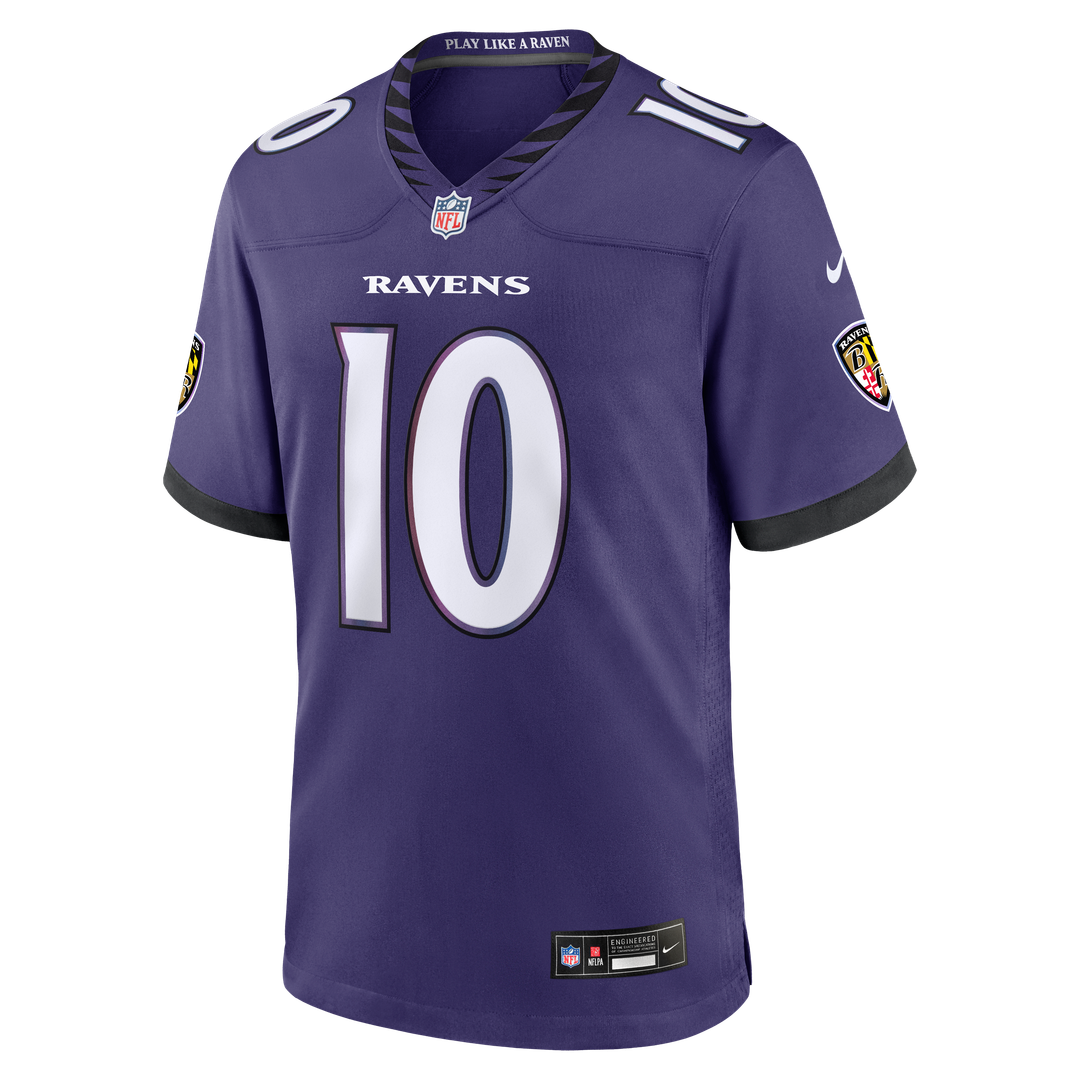 LaJohntay Wester Baltimore Ravens Team Game Jersey - Purple