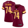 Brandon Coleman Washington Commanders Women's Team Game Jersey - Burgundy