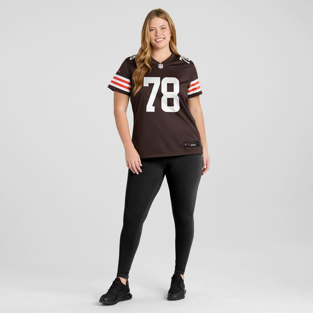 Jack Conklin Cleveland Browns Women's Game Jersey - Brown
