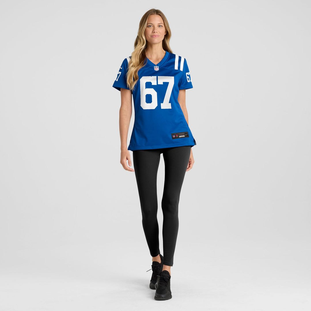 Luke Tenuta Indianapolis Colts Women's Team Game Jersey - Royal