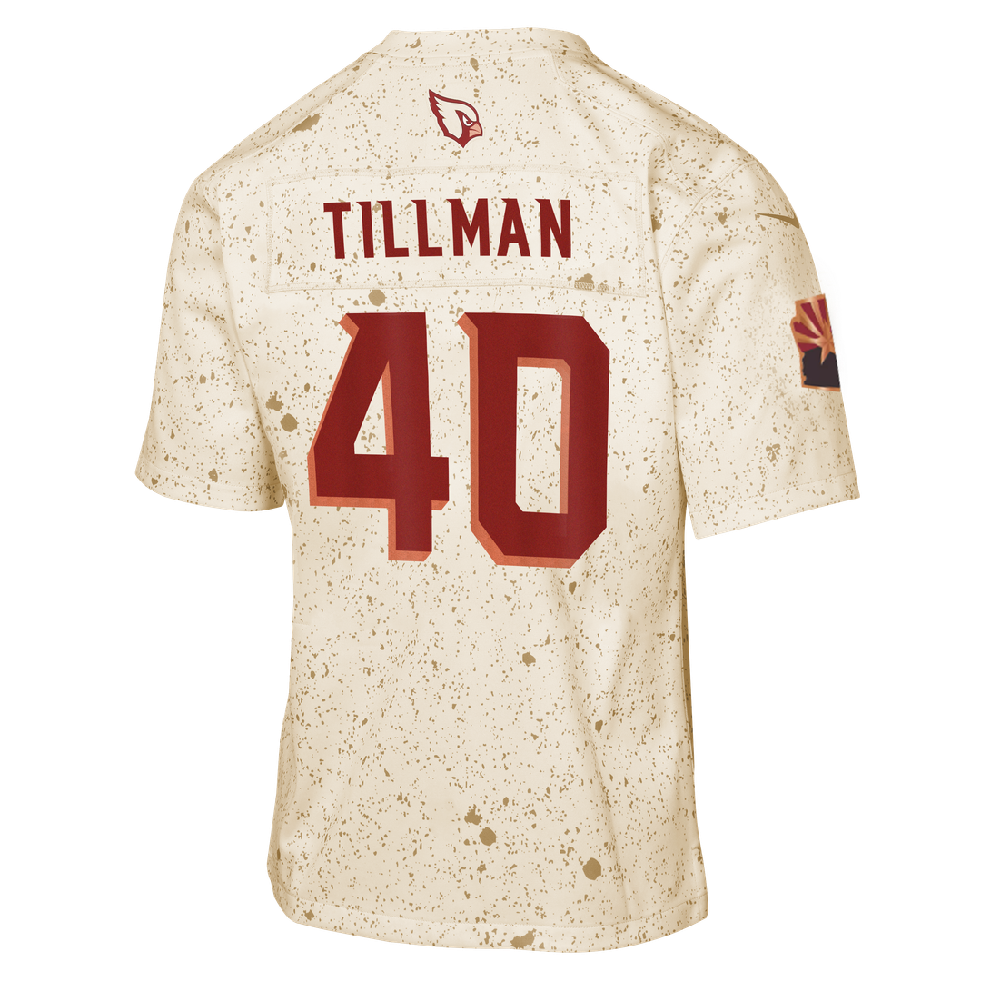 Pat Tillman Arizona Cardinals Youth Rivalries Collection Game Jersey - Natural