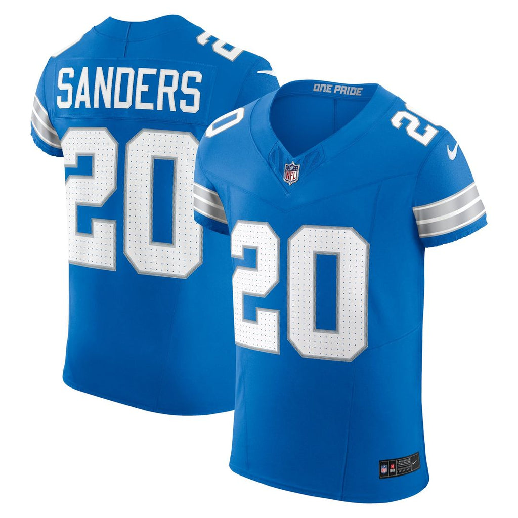 Barry Sanders Detroit Lions Team Vapor F.U.S.E. Elite Jersey - Blue