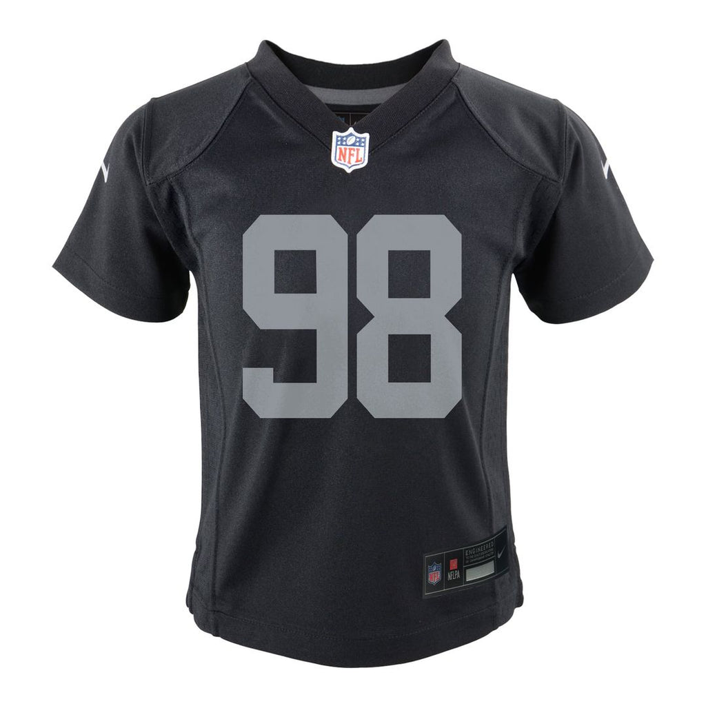 Maxx Crosby Las Vegas Raiders Preschool Team Game Jersey - Black