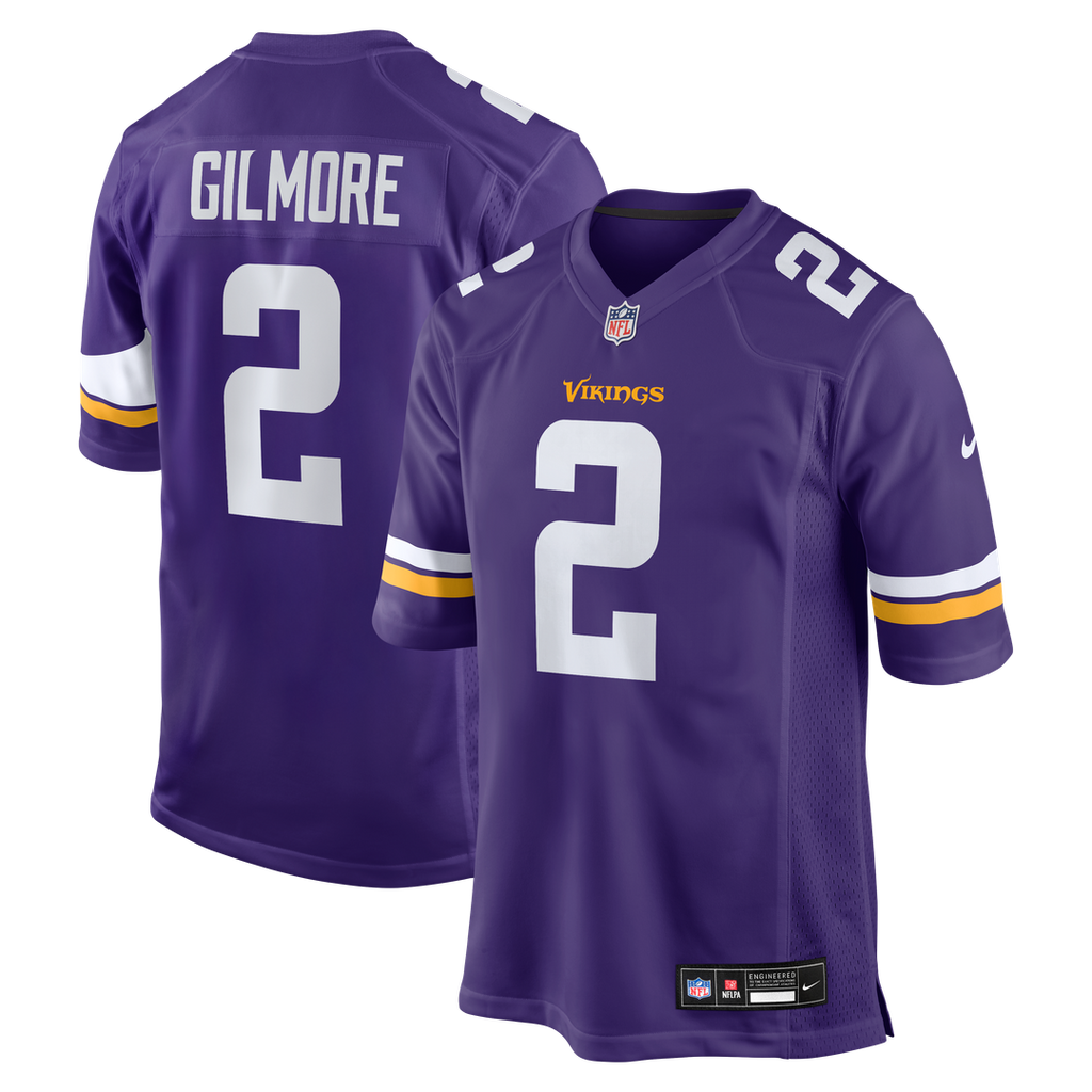 Stephon Gilmore Minnesota Vikings Game Jersey - Purple