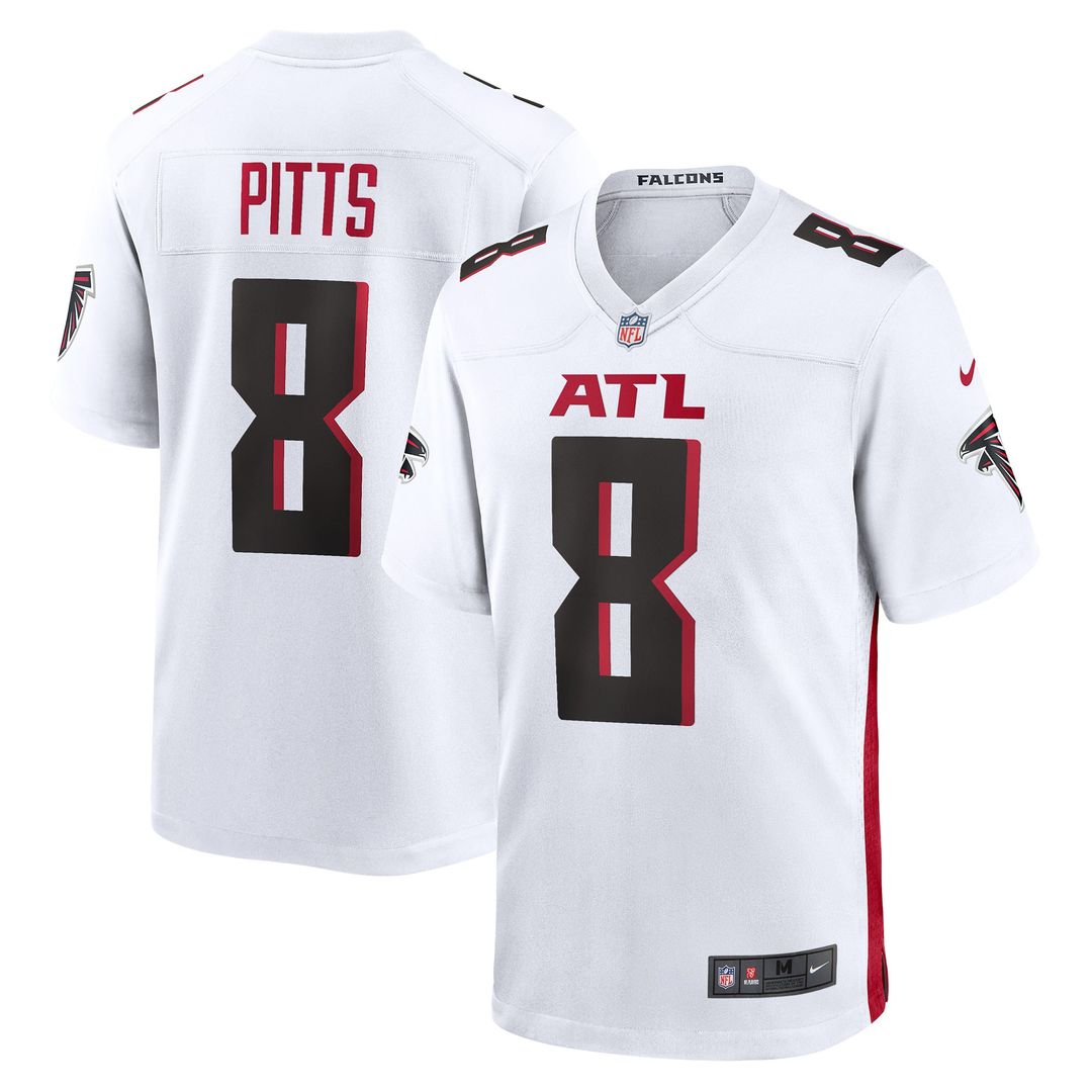 Kyle Pitts Sr. Atlanta Falcons Team Game Jersey - Black