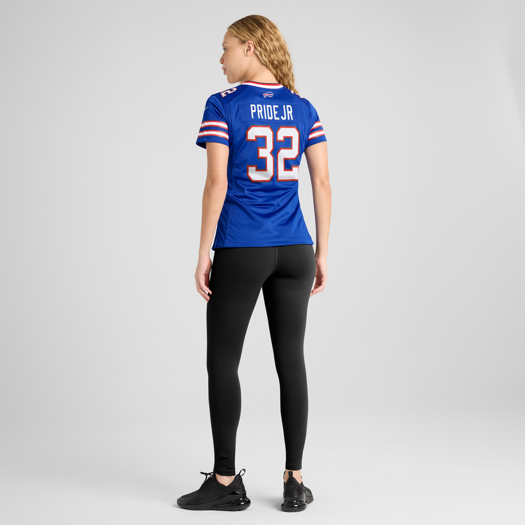 Toriano Pride Jr. Buffalo Bills Women's Team Game Jersey - Royal