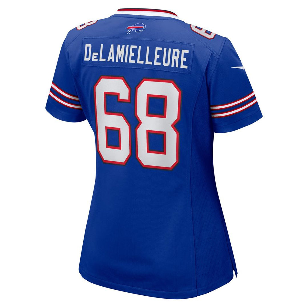 Joe DeLamielleure Buffalo Bills Women's Game Retired Player Jersey - Royal