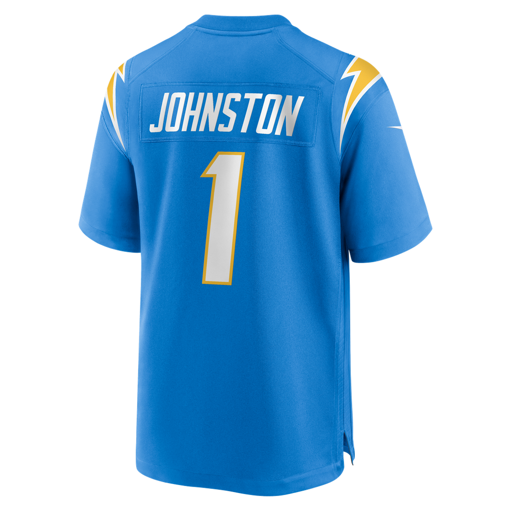 Quentin Johnston Los Angeles Chargers Game Player Jersey - Powder Blue