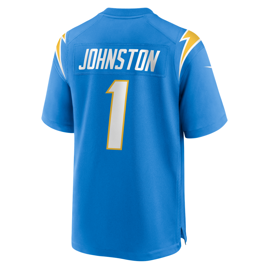 Quentin Johnston Los Angeles Chargers Game Player Jersey - Powder Blue