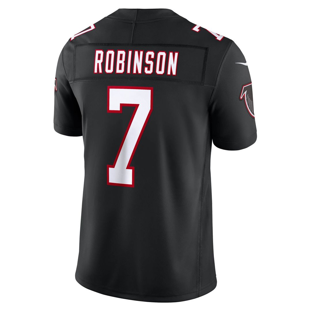 Bijan Robinson Atlanta Falcons Vapor F.U.S.E. Stitched Limited Jersey - White