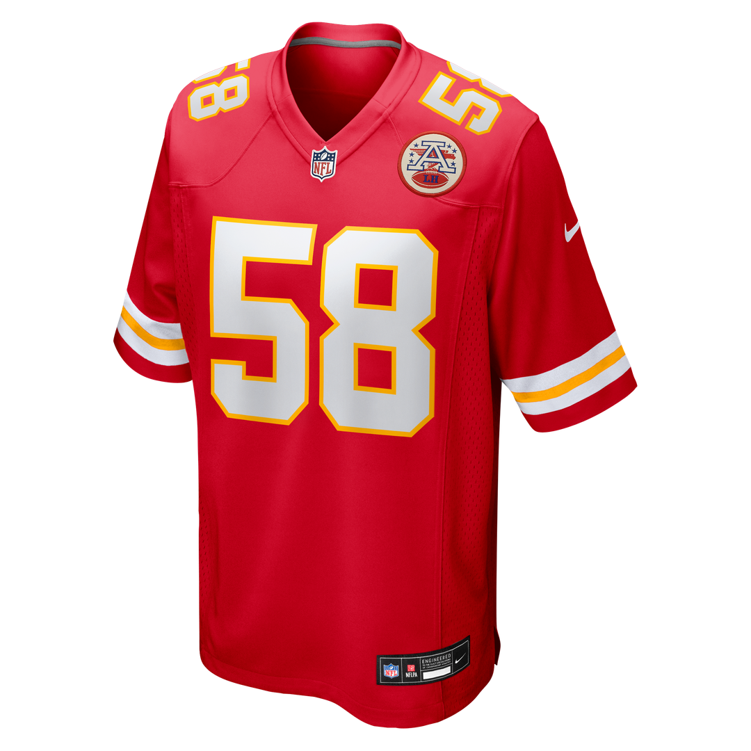 Derrick Thomas Kansas City Chiefs Retired Player Game Jersey - White