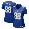 Malachi Fields New York Giants Women's Team Game Jersey - Royal
