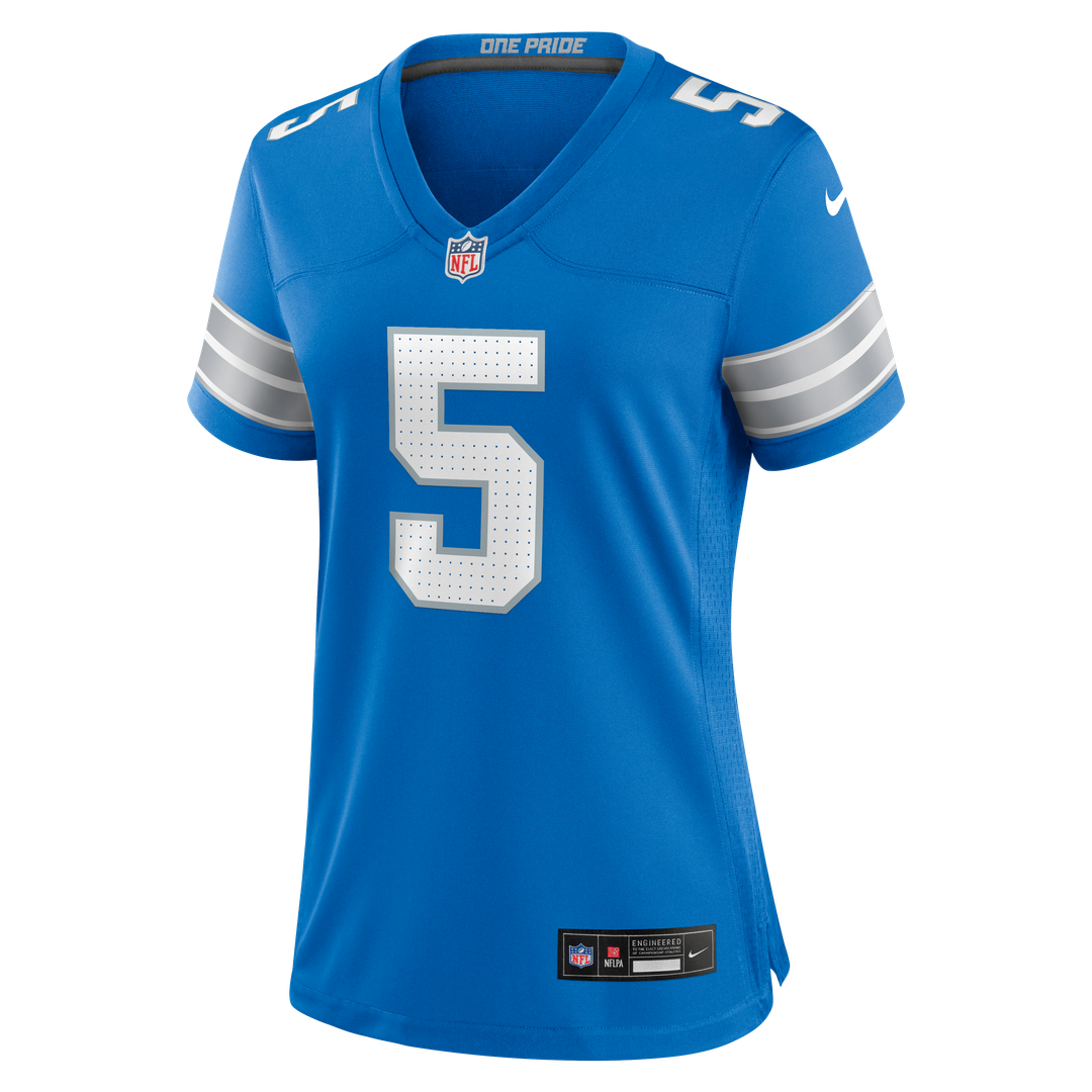 Teddy Bridgewater Detroit Lions Women's Team Game Jersey - Blue
