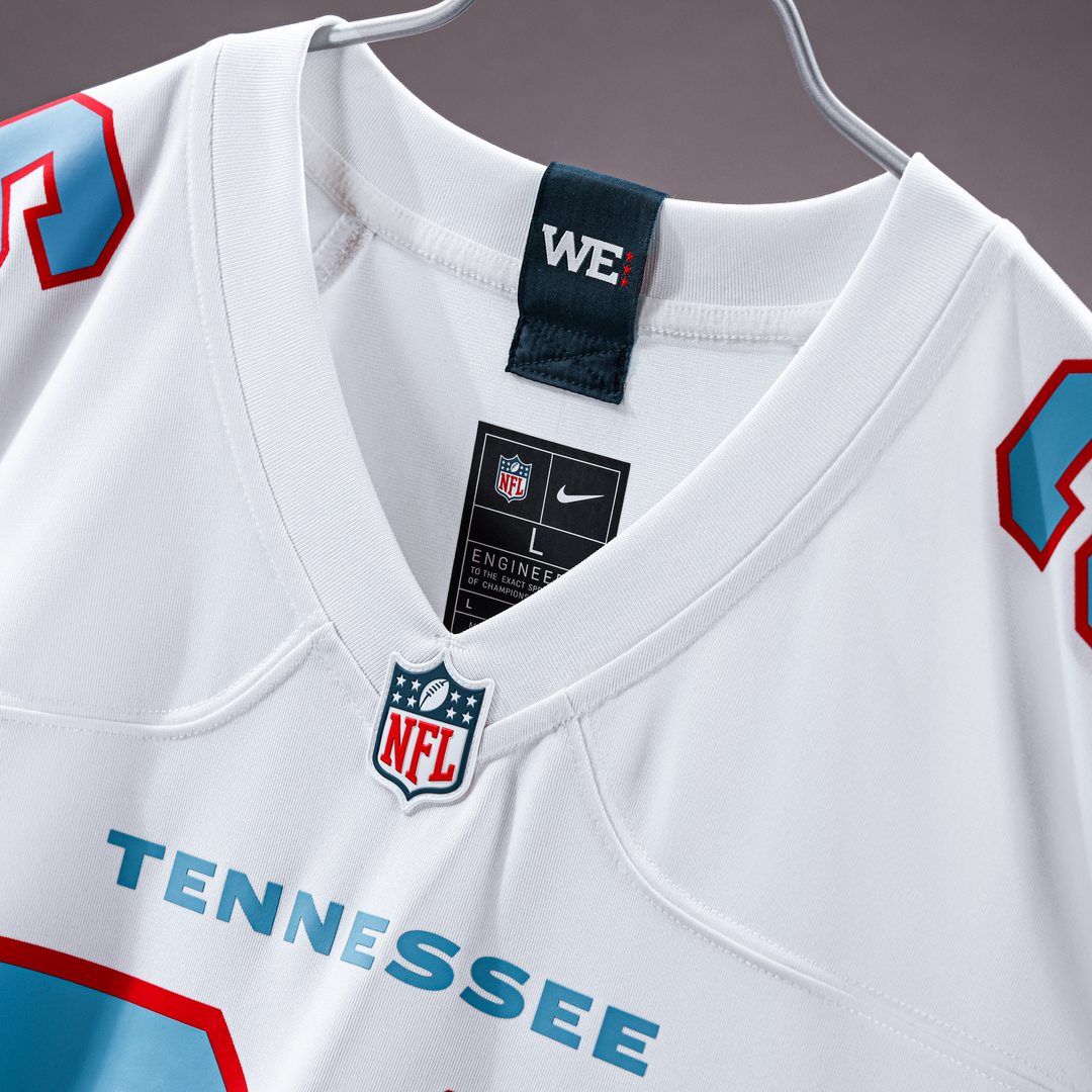 Jeffery Simmons Tennessee Titans Game Jersey - White