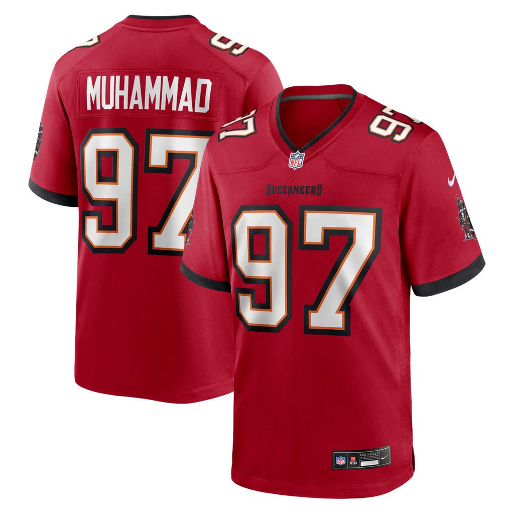 Al - Quadin Muhammad Tampa Bay Buccaneers Team Game Jersey - Red