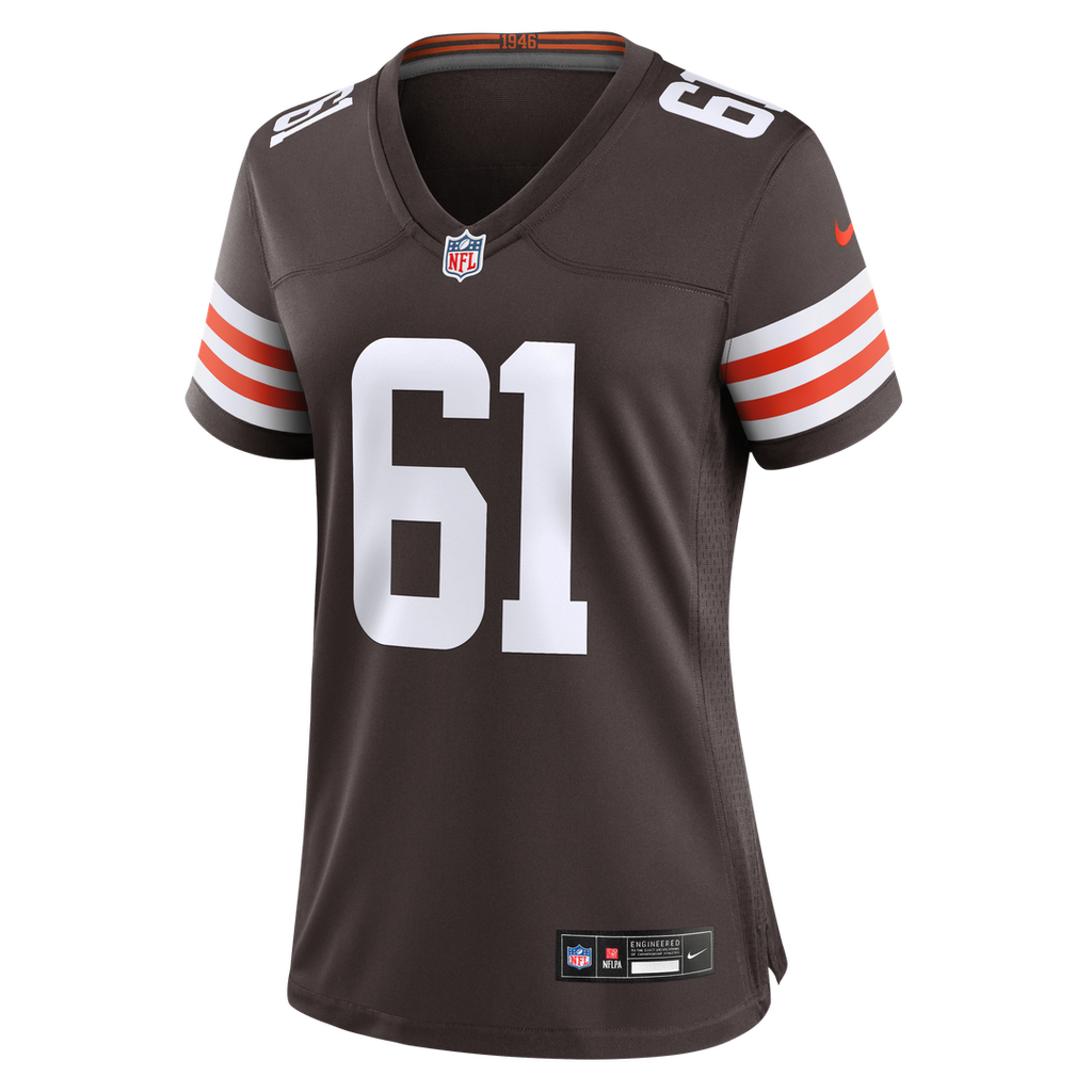 Chris Williams Cleveland Browns Women's Team Game Jersey - Brown