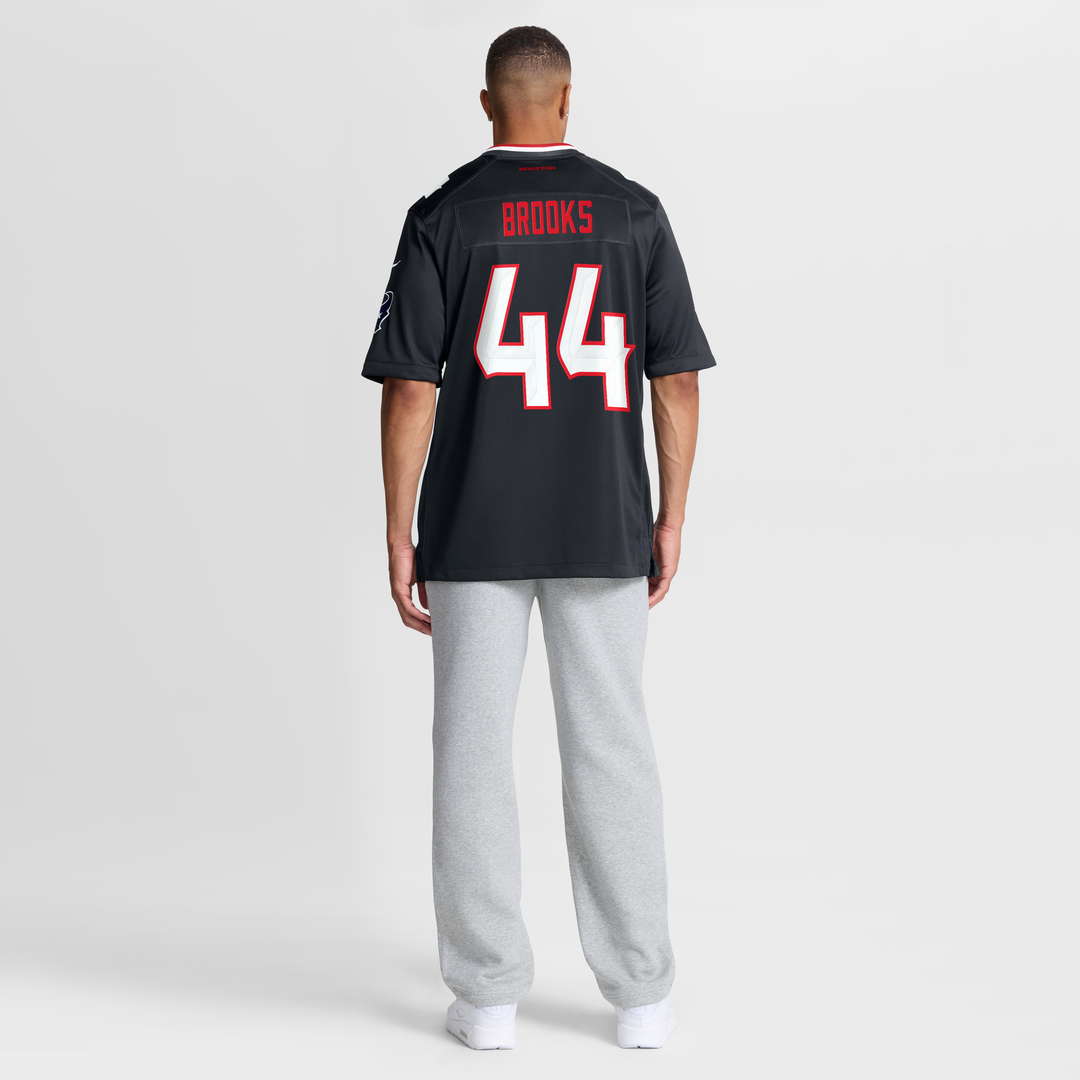 British Brooks Houston Texans Team Game Jersey - Navy