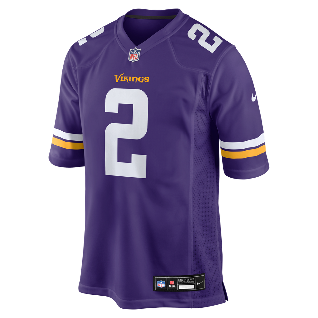 Isaiah Rodgers Minnesota Vikings Team Game Jersey - Purple