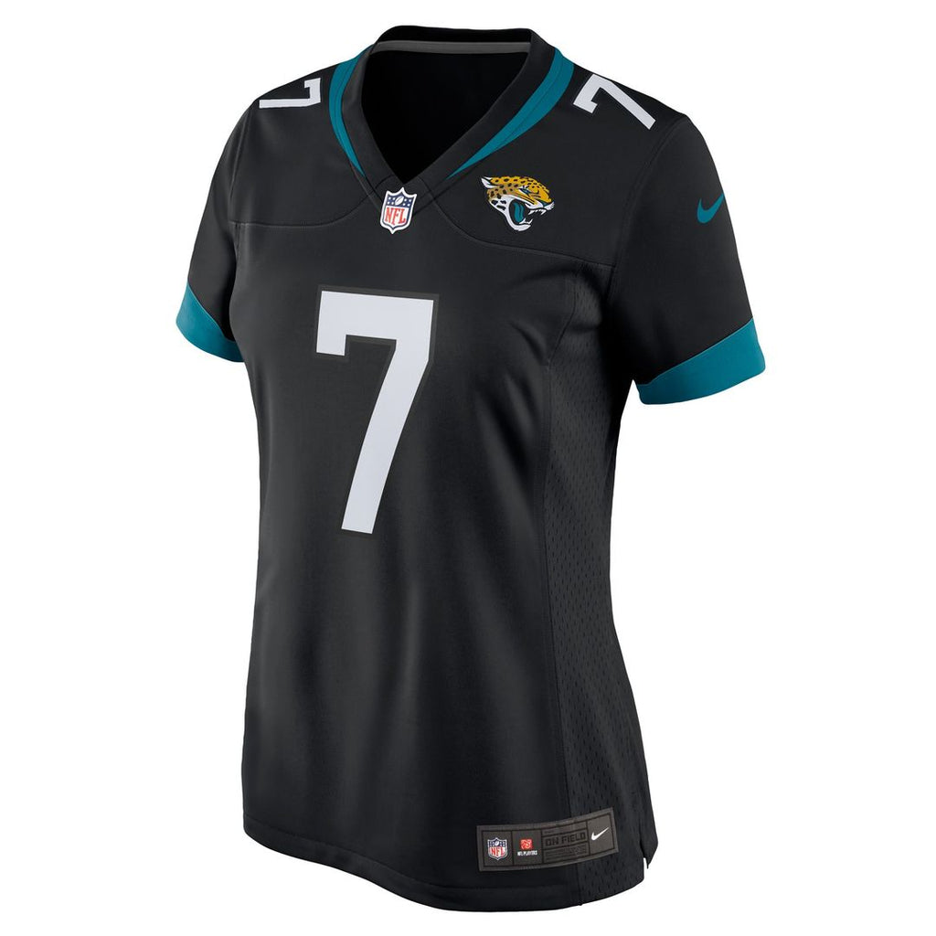 Byron Leftwich Jacksonville Jaguars Women's Alternate Retired Player Game Jersey - Black