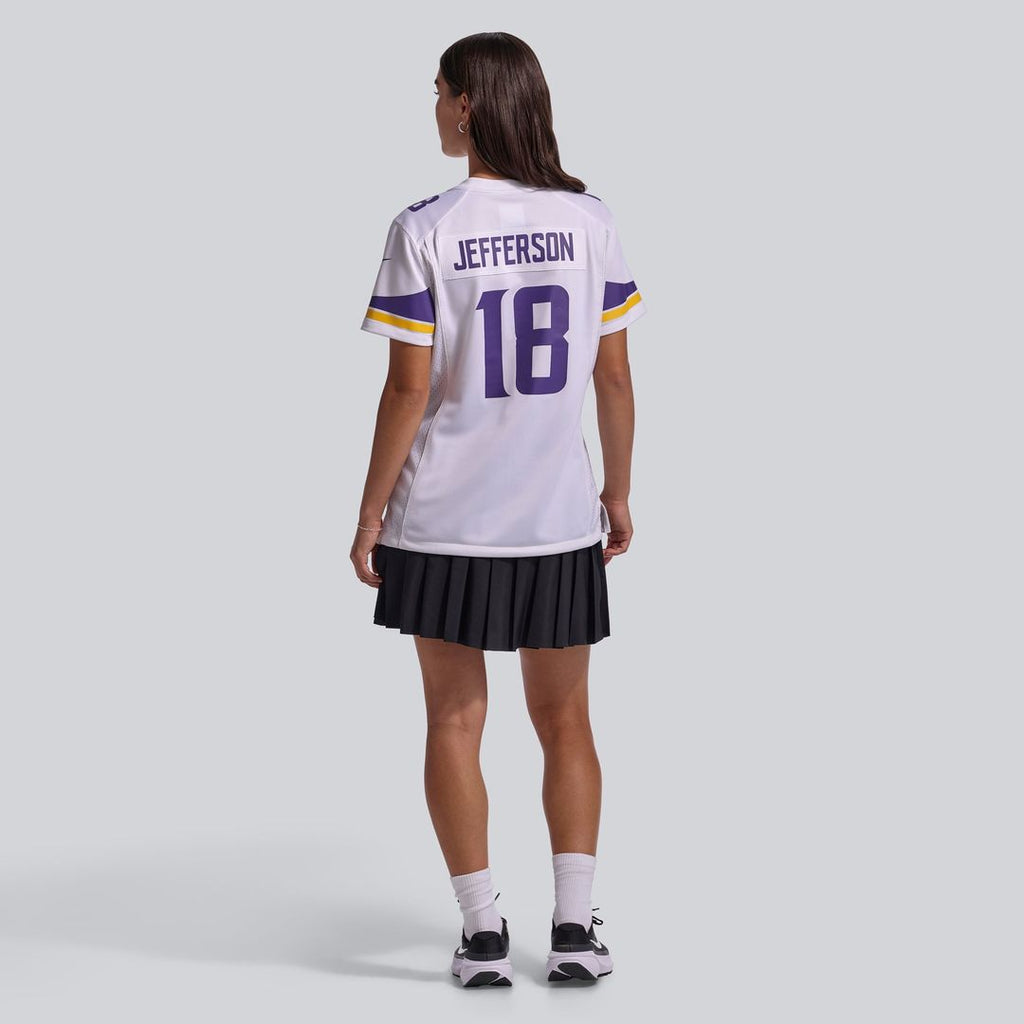 Justin Jefferson Minnesota Vikings Women's Game Player Jersey - White