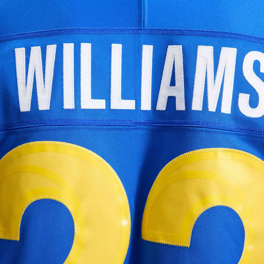 Kyren Williams Los Angeles Rams Classic Sol Vapor F.U.S.E. Stitched Limited Jersey