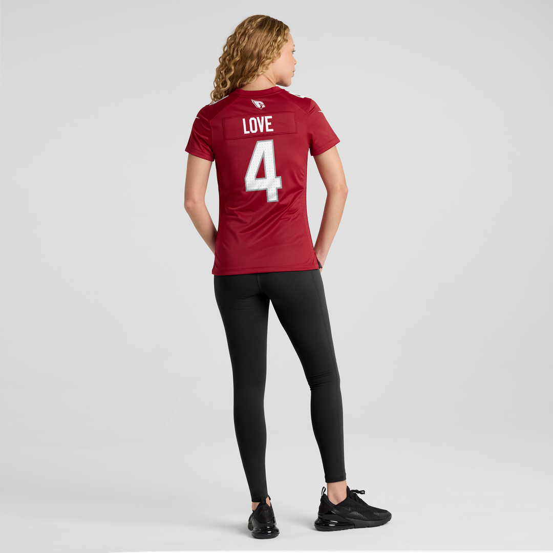 Jeremiyah Love Arizona Cardinals Women's Game Jersey - Cardinal