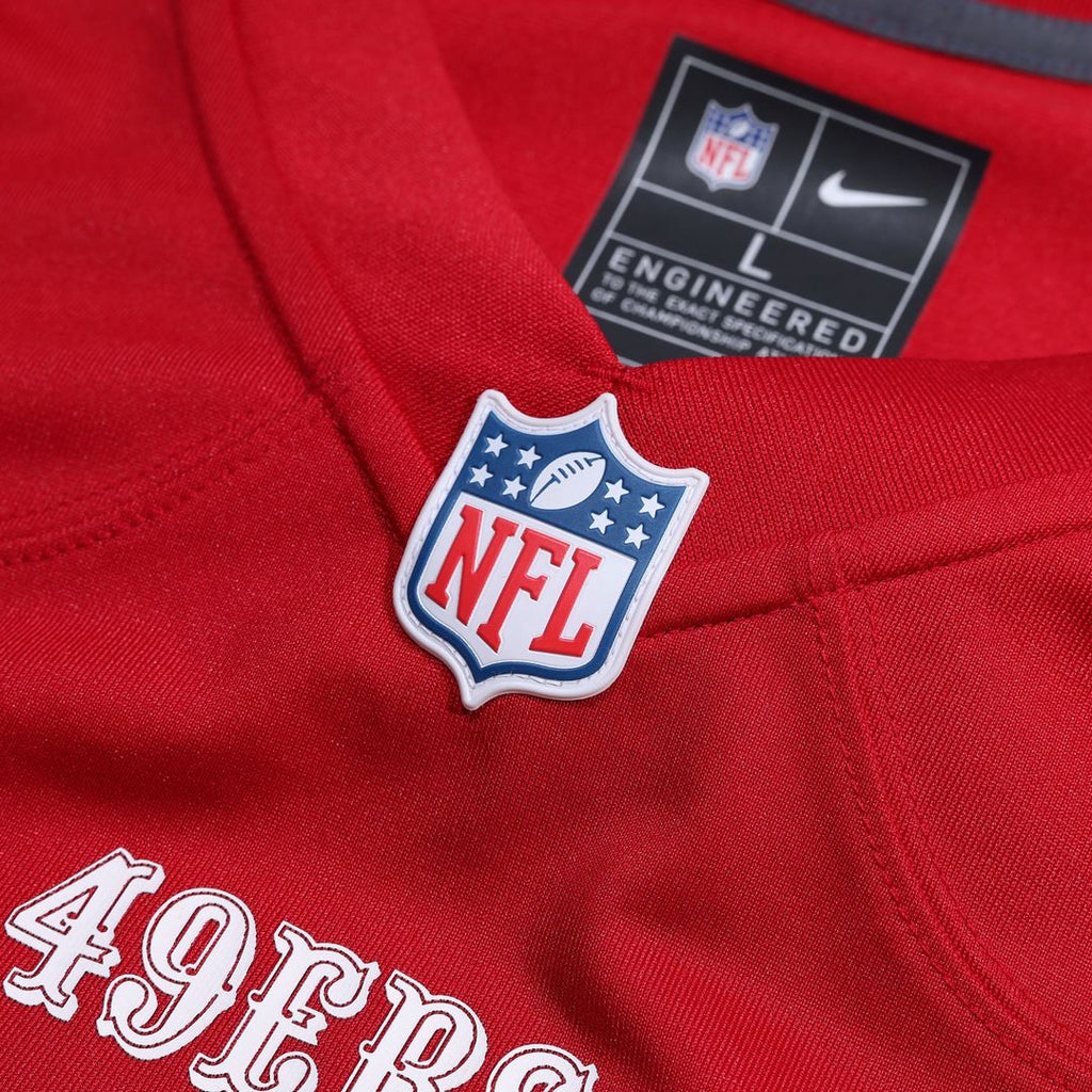 Darrell Luter Jr. San Francisco 49ers Game Jersey - Scarlet