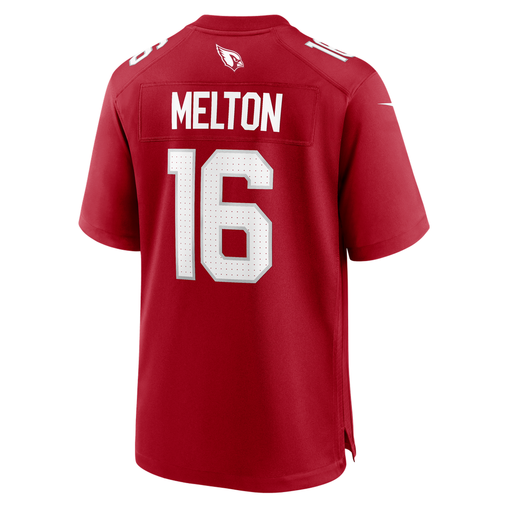 Max Melton Arizona Cardinals Team Game Jersey - Cardinal