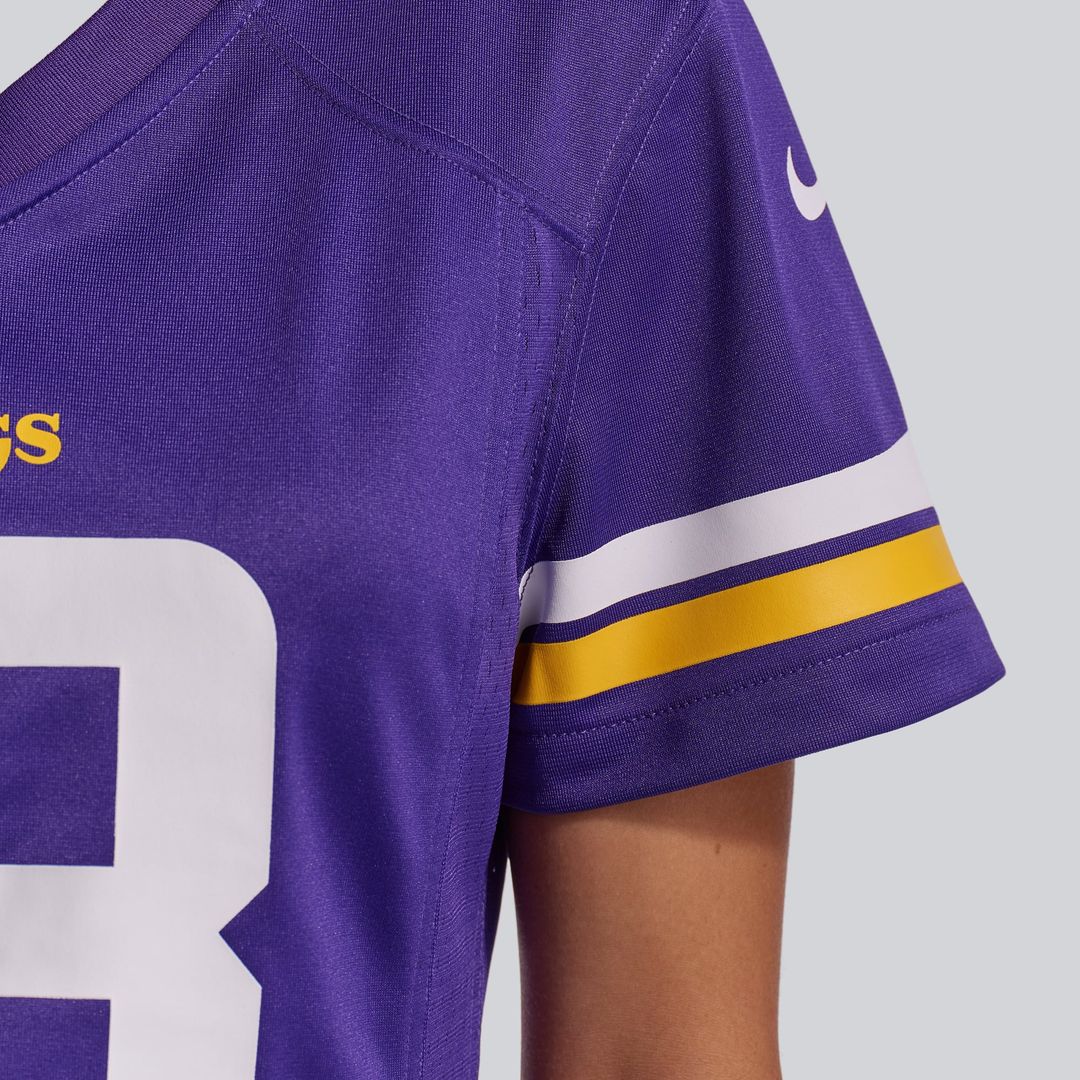 Justin Jefferson Minnesota Vikings Women's Game Jersey - Purple