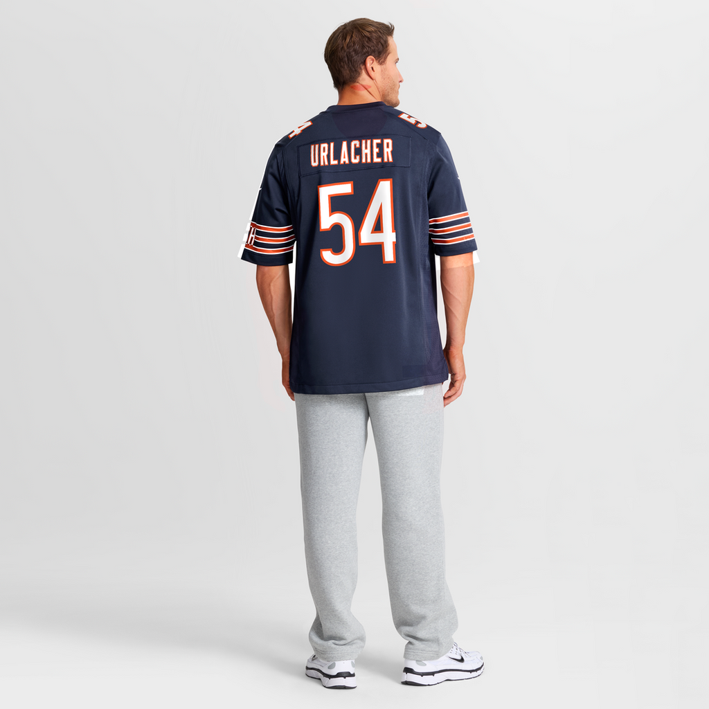 Brian Urlacher Chicago Bears Retired Player Game Jersey - White