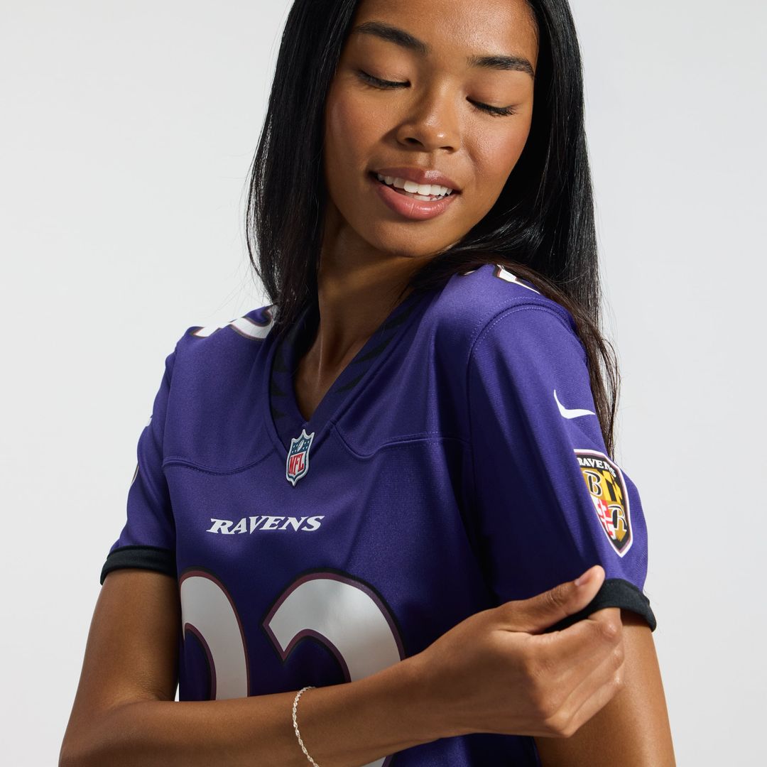 Derrick Henry Baltimore Ravens Women's Alternate Game Jersey - Black